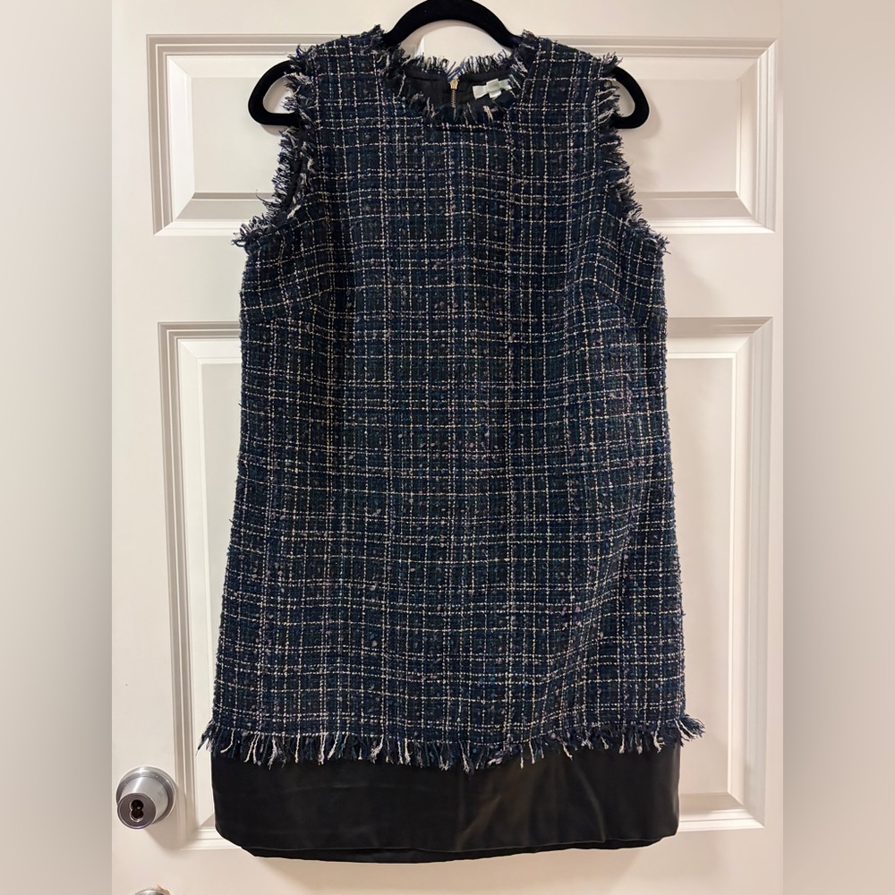Jade Tweed Dress